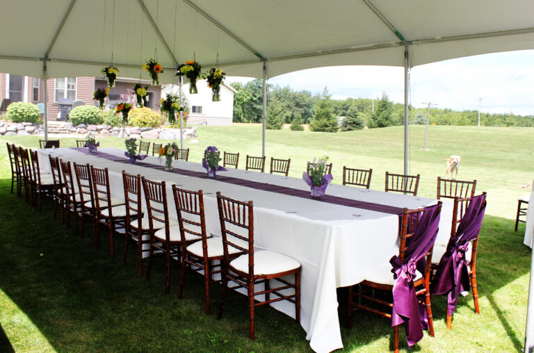 event rentals | tents, tables and chairs | All Star Rentals